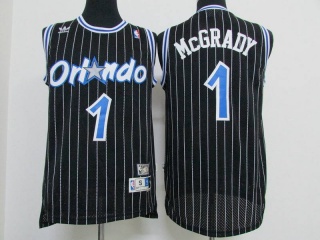 Orlando Magic 1 Tracy McGrady Basketball Jersey Black