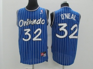 Orlando Magic 32 Shaquille O'Neal Basketball Jersey Blue