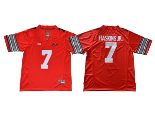 Ohio State Buckeyes 7 Haskins Jr. College Football Jersey Red