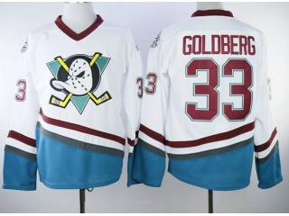 Anaheim Ducks #33 Molpe Goldberg CCM Hockey Jersey White