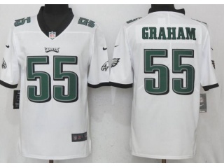 Philadelphia Eagles #55 Brandon Graham Mens Vapor Untouchable Limited Jersey White