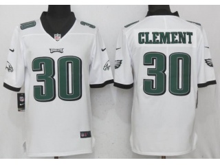 Philadelphia Eagles #30 Corey Clement Mens Vapor Untouchable Limited Jersey White