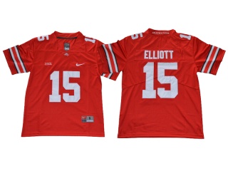 Ohio State Buckeyes 15 Ezekiel Elliott College Football Jersey New Red Limited