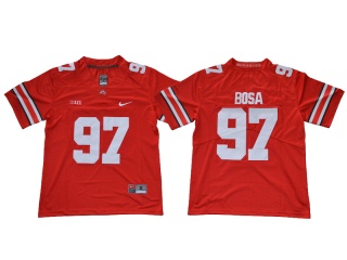 Ohio State Buckeyes 97 Nick Bosa College Football Jersey New Red Limited