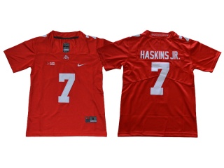 Youth Ohio State Buckeyes 7 Dwayne Haskins JR Football Jersey Red