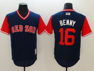 Men's Boston Red Sox #16 Andrew Benintendi 