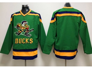Anaheim Ducks Blank Hockey Jerseys Green