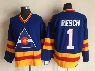 Colorado Avalanche #1 Resch CCM Jersey Blue