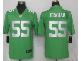 Philadelphia Eagles #55 Brandon Graham Vapor Untouchable Limited Jersey Green
