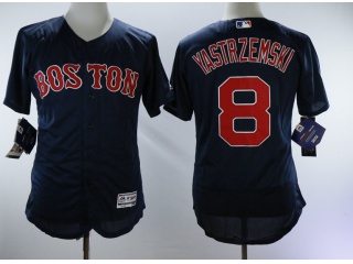 Boston Red Sox #8 Carl Yastrzemsk Flexbase Jersey Blue