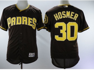 San Diego Padres #30 Eric Hosmer Flexbase Jerseys Brown