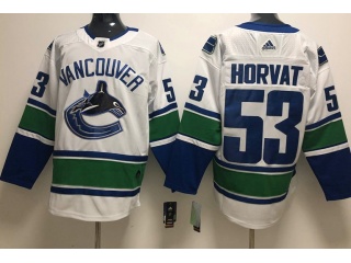 Adidas Vancouver Canucks #53 Bo Horvat Hockey Jersey White