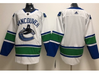 Adidas Vancouver Canucks Blank Hockey Jersey White