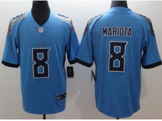 Tennessee Titans #8 Marcus Mariota Vapor Untouchable Limited New Style Jersey Baby Blue