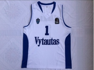 BC Vytautas 1 LaMelo Ball Basketball Jersey White
