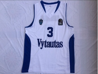 BC Vytautas 3 LiAngelo Ball Basketball Jersey White