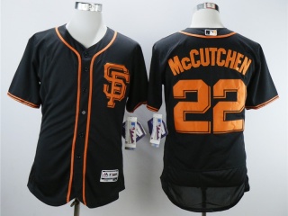 San Francisco Giants 22 Andrew Mccutchen Flexbase Jersey Black SF