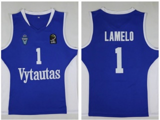 BC Vytautas 1 LaMelo Ball Basketball Jersey Blue