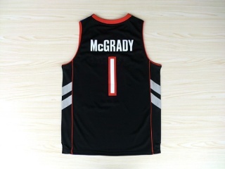 Toronto Raptors 1 Tracy McGrady Basketball Jersey Purple Front Black Back