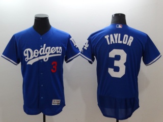 Los Angeles Dodgers #3 Chris Taylor Flexbase Jersey Blue