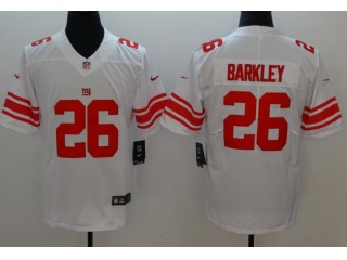 New York Giants #26 Saquon Barkley Men's Vapor Untouchable Limited Jersey White