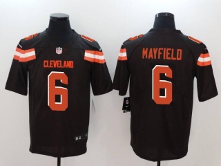 Cleveland Browns #6 Baker Mayfield Men's Vapor Untouchable Limited Jersey Brown