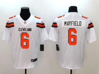 Cleveland Browns #6 Baker Mayfield Men's Vapor Untouchable Limited Jersey White