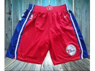 Nike Philadelphia 76ers Basketball Short Red