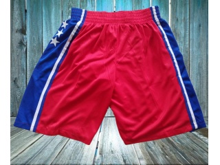 Nike Philadelphia 76ers Basketball Short Red