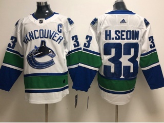 Adidas Vancouver Canucks #33 Henrik Sedin Hockey Jersey White