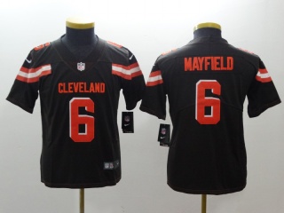 Youth Cleveland Browns #6 Baker Mayfield Vapor Untouchable Limited Jersey Brown