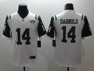 New York Jets #14 Sam Darnold Men Vapor Untouchable Limited Jersey White