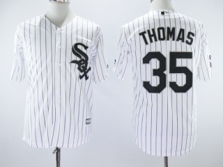 Chicago White Sox #35 Frank Thomas Cool Base With 2005 World Series Patch Jersey