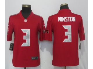 Tampa Bay Buccaneers 3 Jameis Winston Jersey Red Color Rush Limited