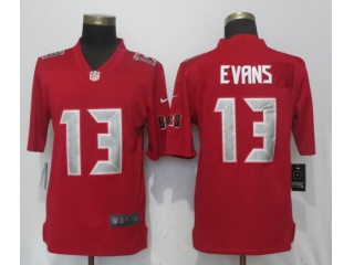 Tampa Bay Buccaneers 13 Mike Evans Jersey Red Color Rush Limited