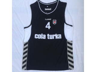 Cola Turka 4 Allen Iverson Basketball Jersey Black