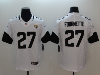 Jacksonville Jaguars #27 Leonard Fournette Men's Vapor Untouchable Limited Jersey White