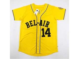 Will Smith 14 Bel-Air Academy Baseball Jersey Gold