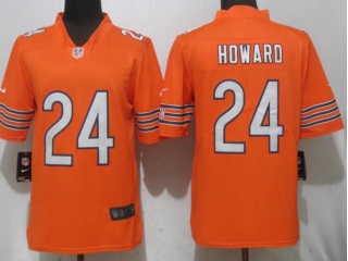 Chicago Bears #24 Jordan Howard Men's Vapor Untouchable Limited Jersey Orange