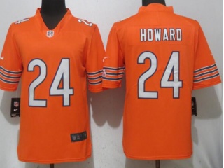 Chicago Bears #24 Jordan Howard Men's Vapor Untouchable Limited Jersey Orange