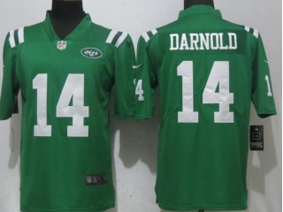 New York Jets #14 Sam Darnold Men Vapor Untouchable Limited Jersey Green