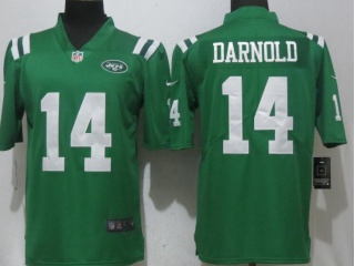 New York Jets #14 Sam Darnold Men Vapor Untouchable Limited Jersey Green