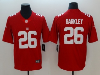 New York Giants #26 Saquon Barkley Men's Vapor Untouchable Limited Jersey Red