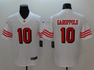 San Francisco 49ers #10 Jimmy Garoppolo Color Rush Limited Football Jersey White