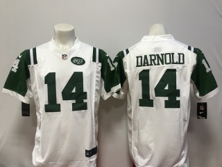 New York Jets 14 Sam Darnold Football Jersey White Game