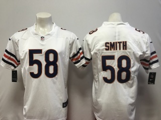 Chicago Bears #58 Roquan Smith Vapor Untouchable Limited Jersey White