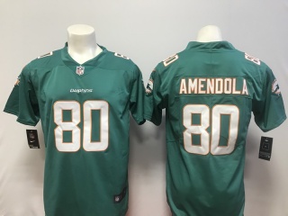 Miami Dolphins 80 Danny Amendola Football Jersey Green Vapor Untouchable Limited