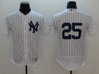 New York Yankees #25 Gleyber Torres Flexbase Jersey White