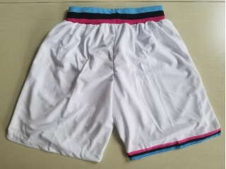 Nike Miami Heat White City Shorts