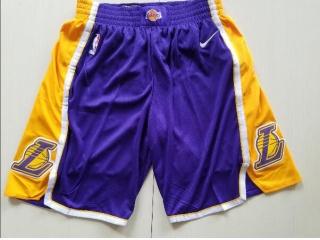 Nike Los Angeles Lakers Shorts Purple Old Style